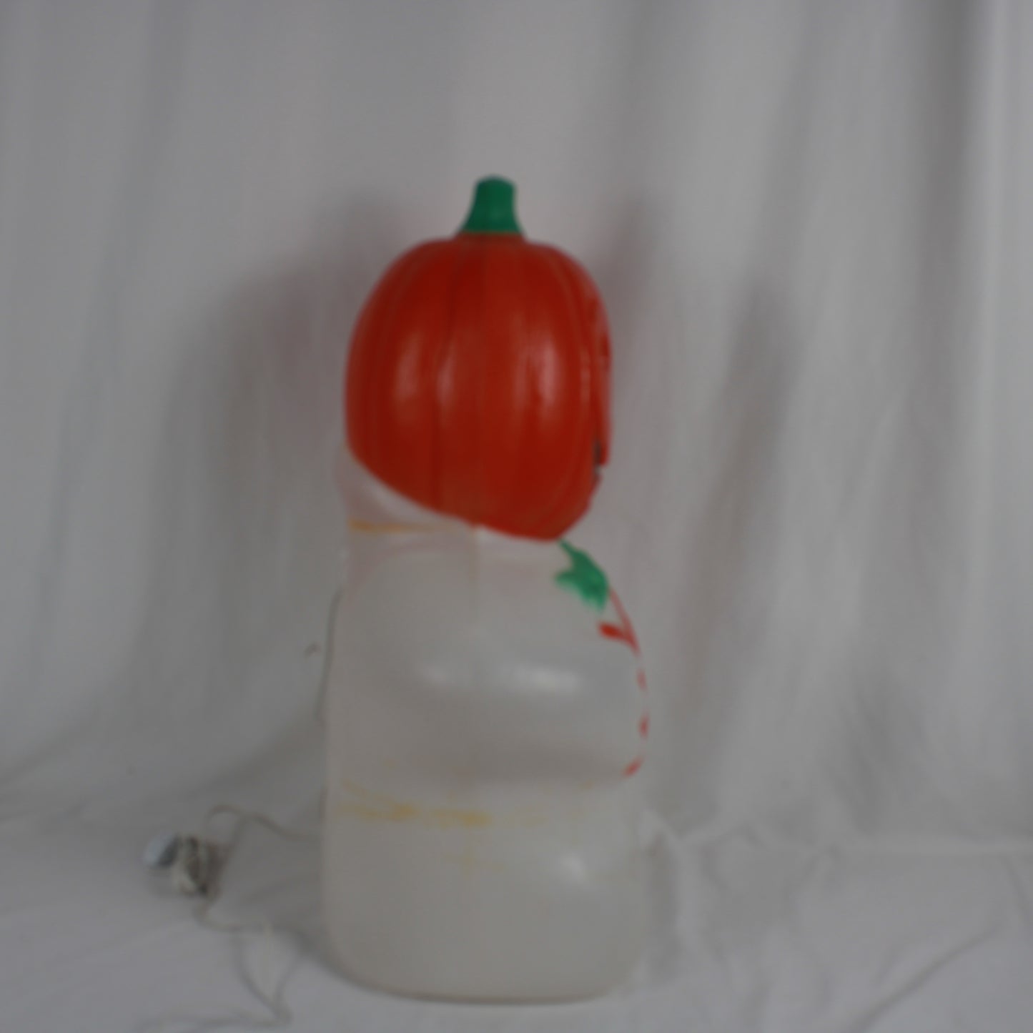 Halloween Pumpkin Head Ghost Blow Mold Light Up Yard Decor
