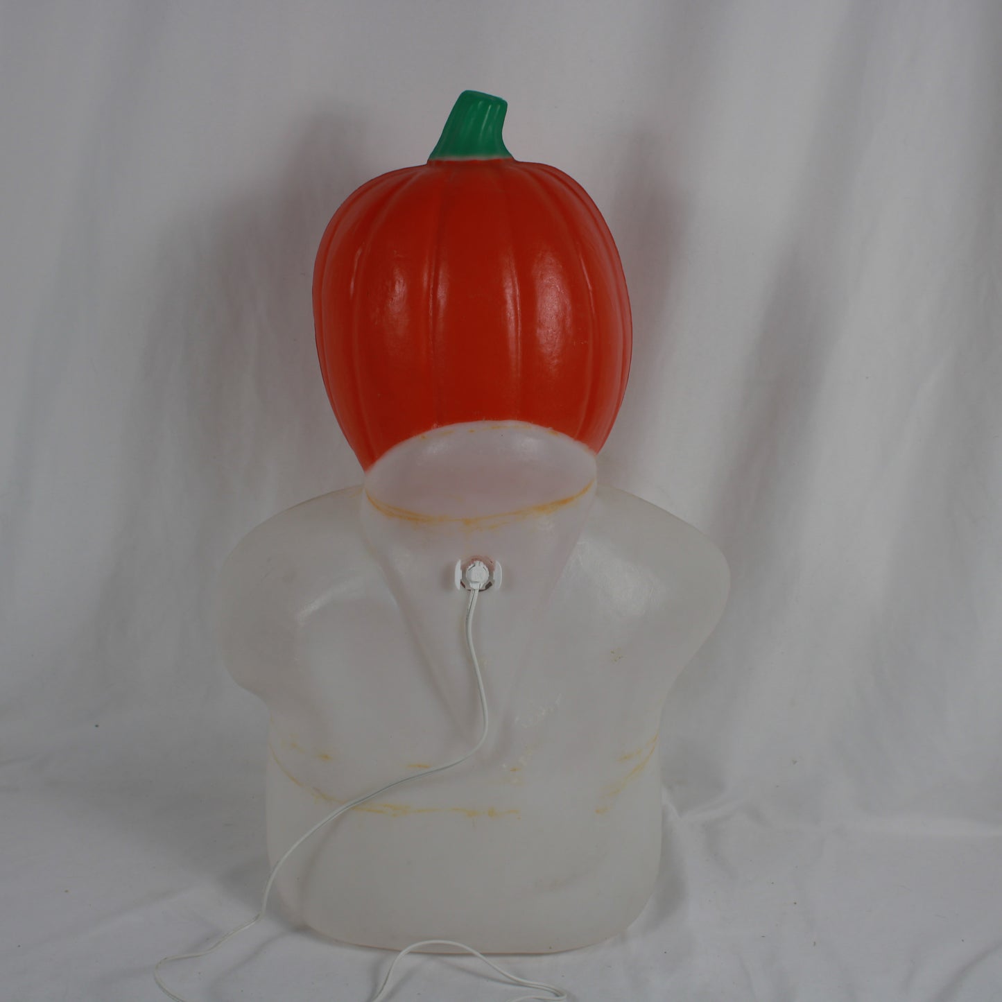 Halloween Pumpkin Head Ghost Blow Mold Light Up Yard Decor