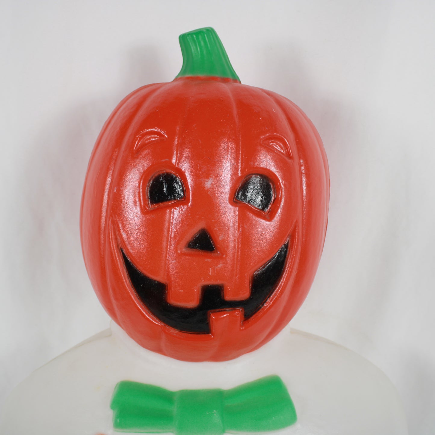 Halloween Pumpkin Head Ghost Blow Mold Light Up Yard Decor