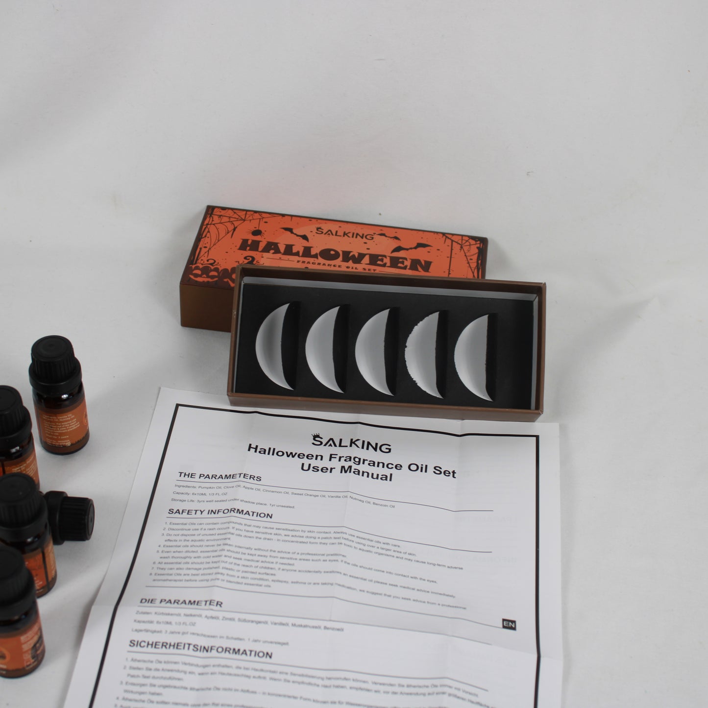 SALKING Halloween Fragrance Essential Oil Gift Set 6x10ml