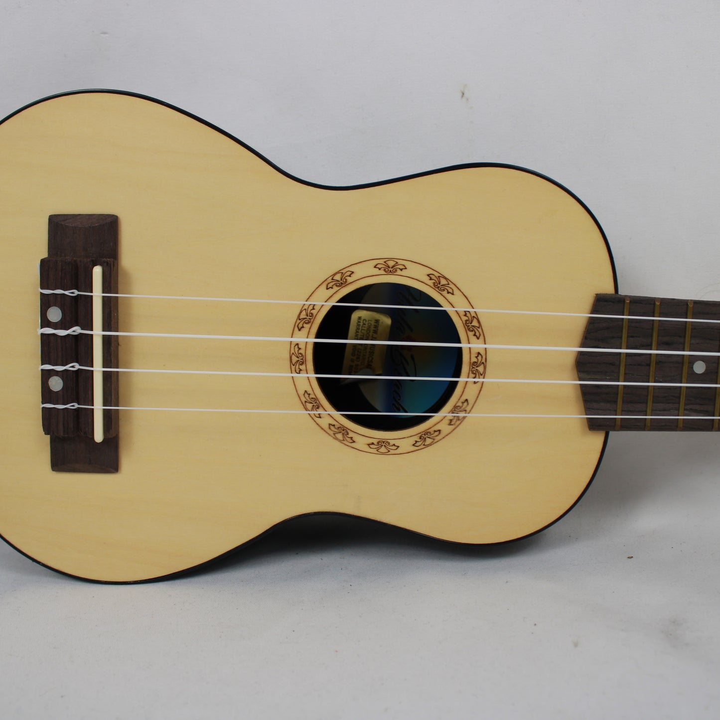 Westbury Natural Finish Soprano Ukulele with Gig Bag