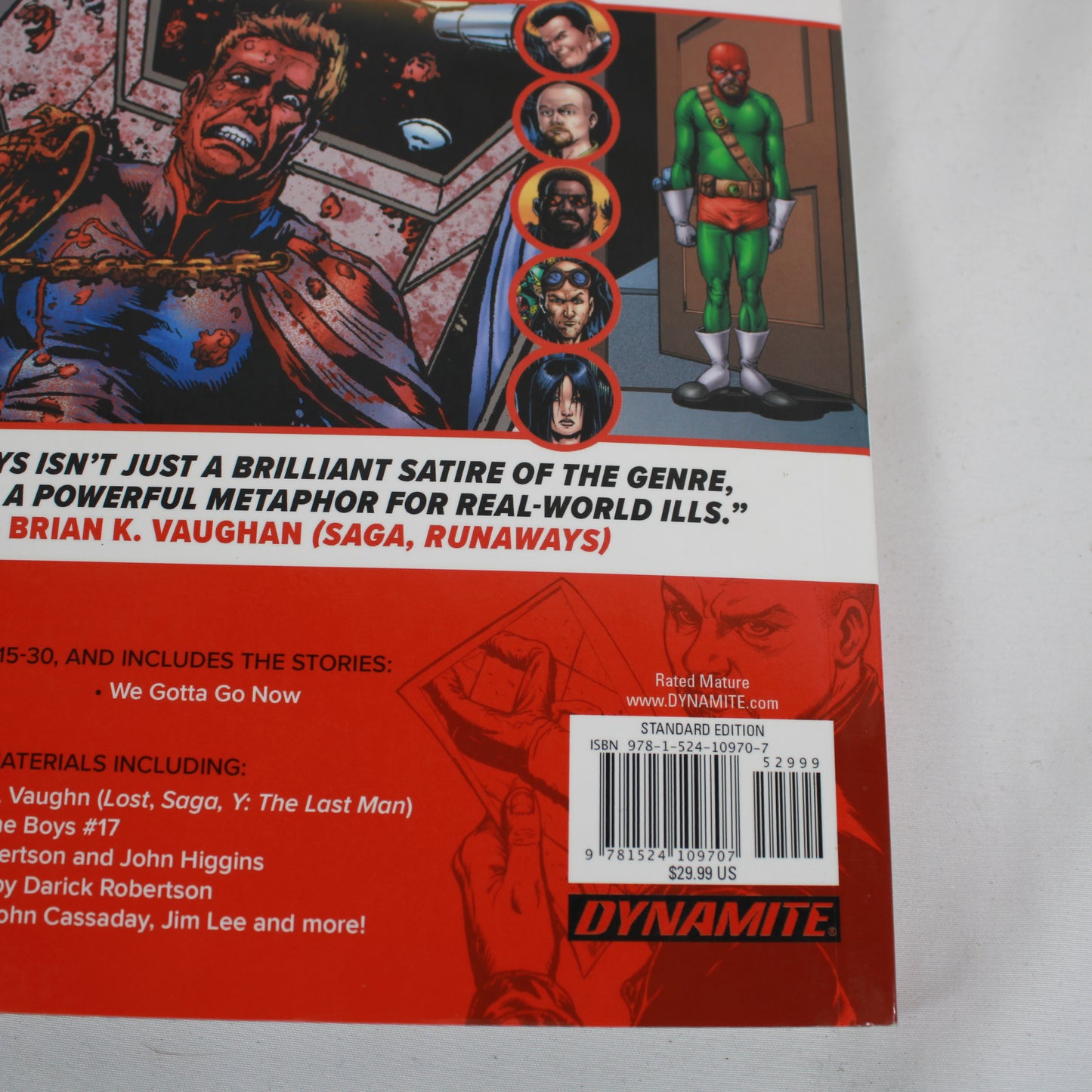 The Boys Omnibus Vol 1 & 2 Graphic Novel Set (Vol 1 Signed Photo Edition) Dynamite