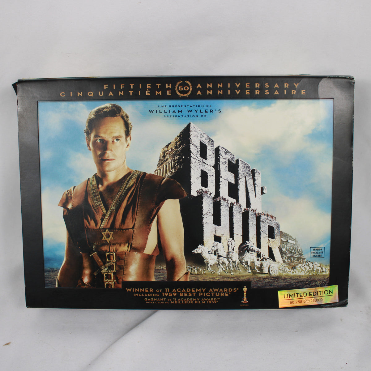 Ben-Hur 50th Anniversary Ultimate Collector's Edition 5-Disc DVD Box Set