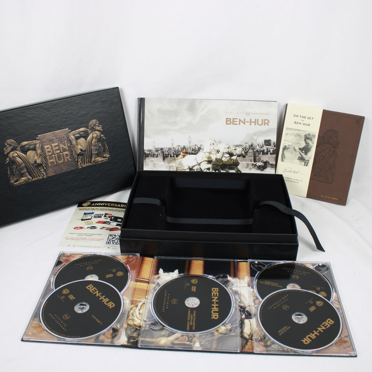 Ben-Hur 50th Anniversary Ultimate Collector's Edition 5-Disc DVD Box Set