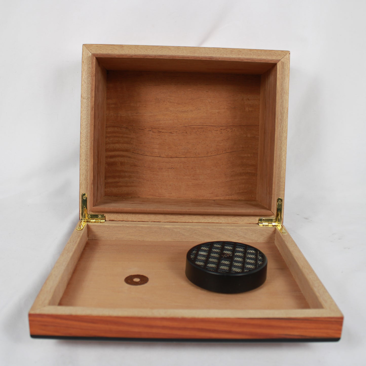 Rosewood Grain Wooden Cigar Humidor with Spanish Cedar Lining