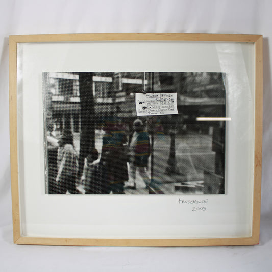 Street Photography Print Signed Truszkowski 2005
