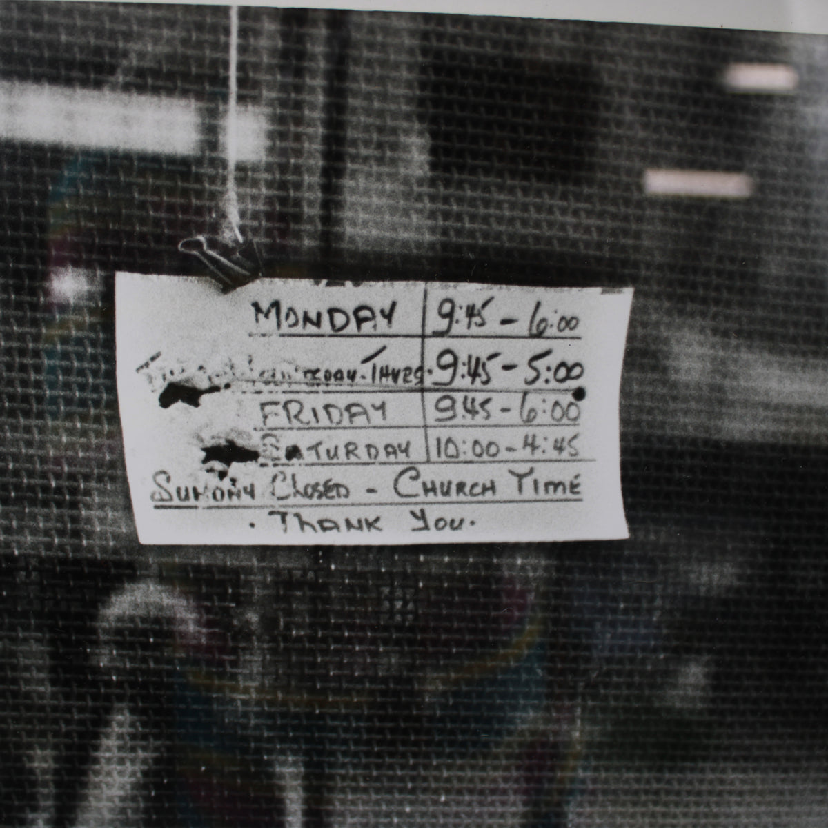 Street Photography Print Signed Truszkowski 2005