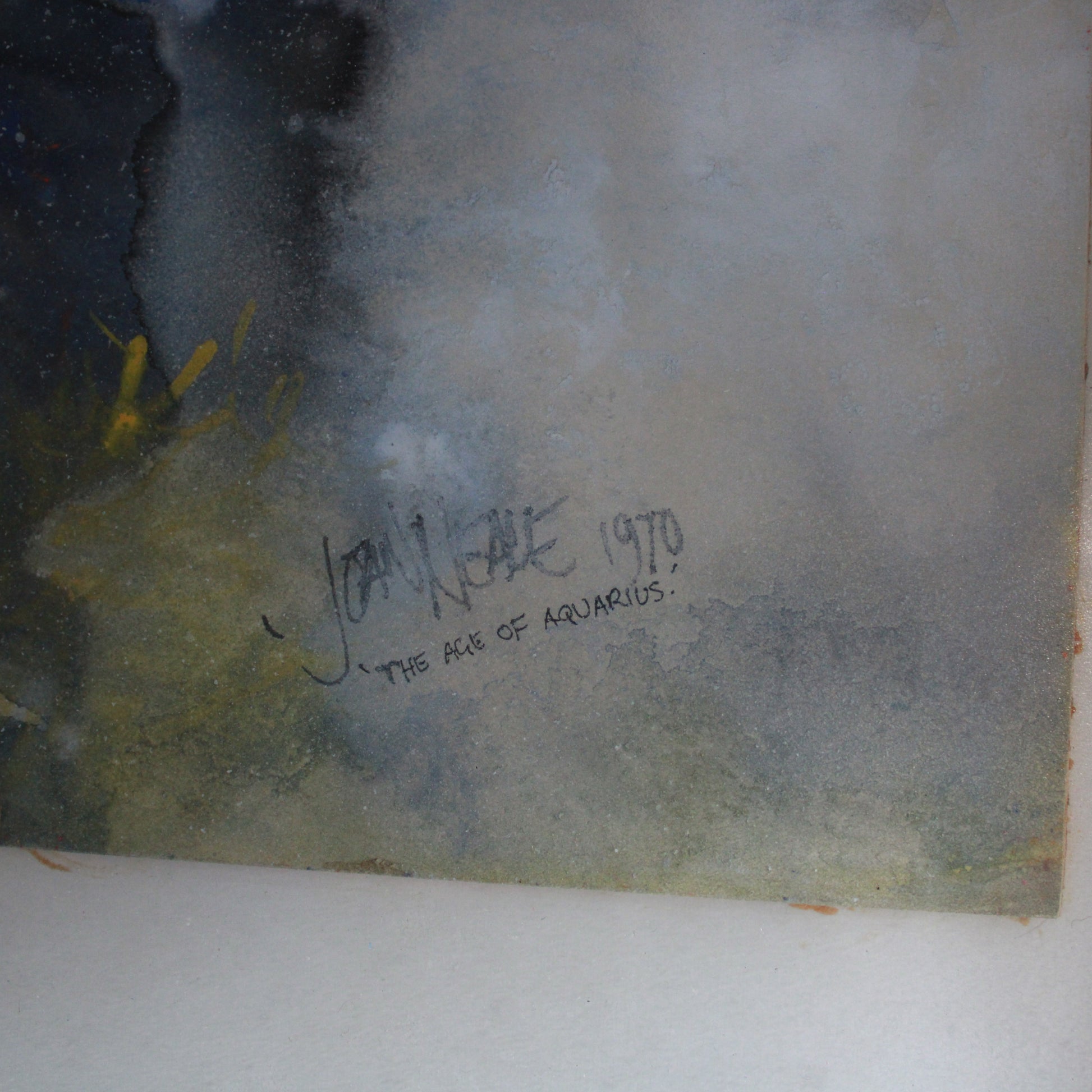 The Age of Aquarius Signed Joan Neale 1970