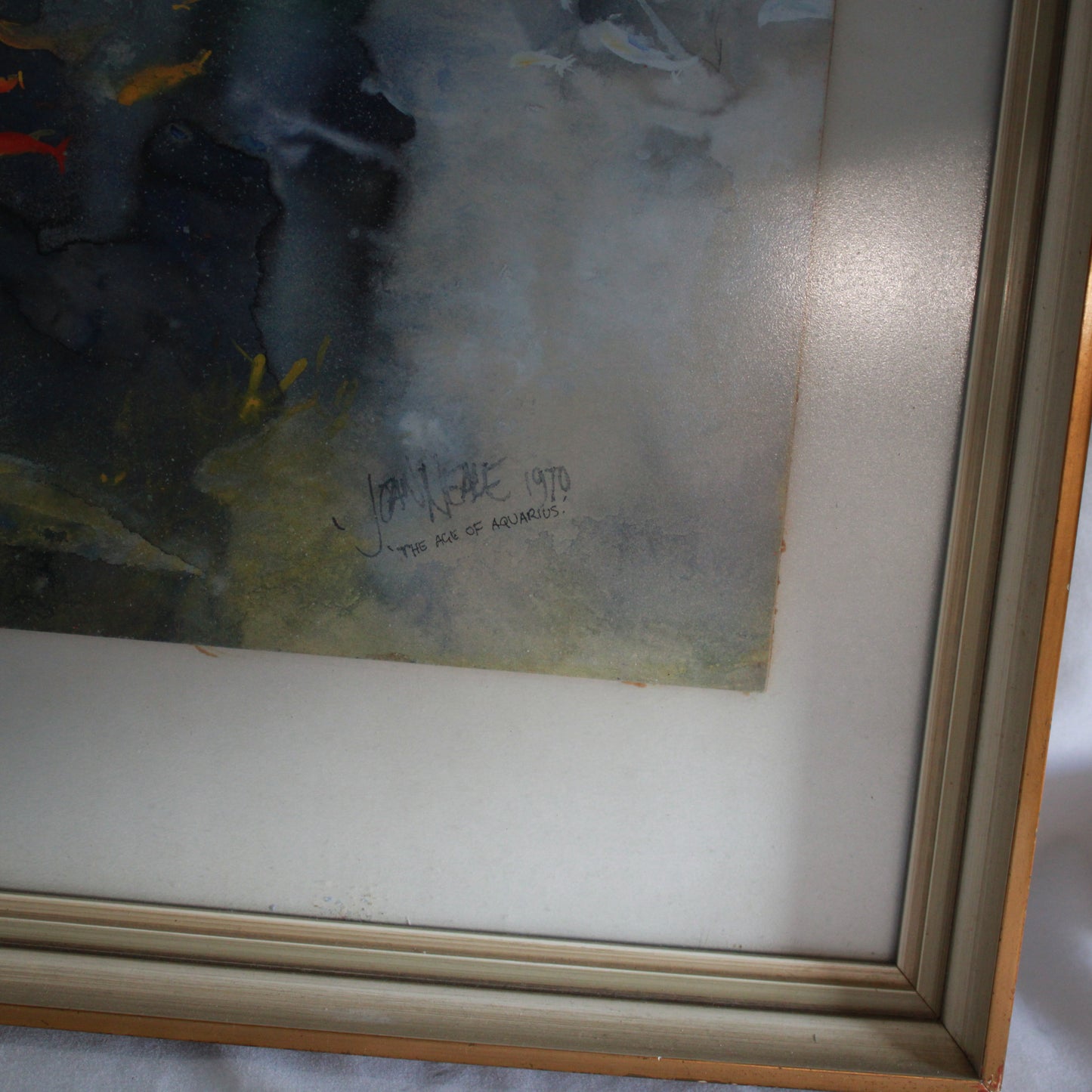 The Age of Aquarius Signed Joan Neale 1970