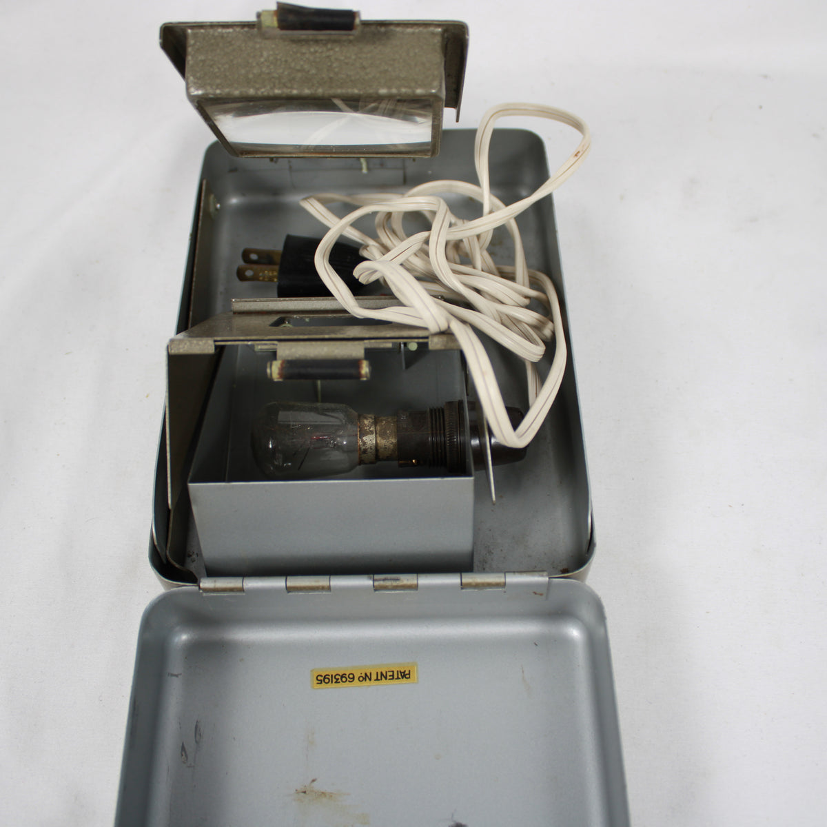 Vintage Aldis 2¼ x 2¼ Metal Slide Viewer with Metal Case