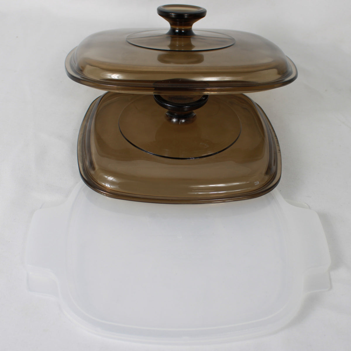 Corning Ware Peach Garland Casserole Set with Lids (6-Piece Set)