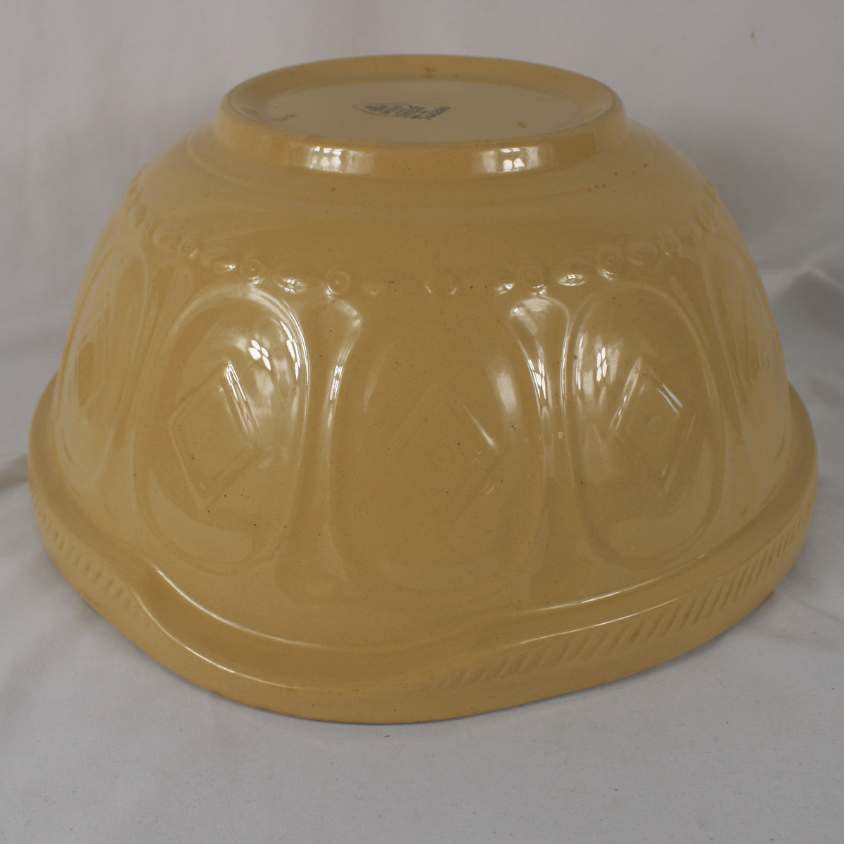 T.G. Green Gresley Ware Yellowware Mixing Bowl 14 Inch