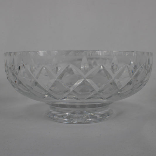 Cut Crystal Pedestal Fruit Centerpiece Bowl