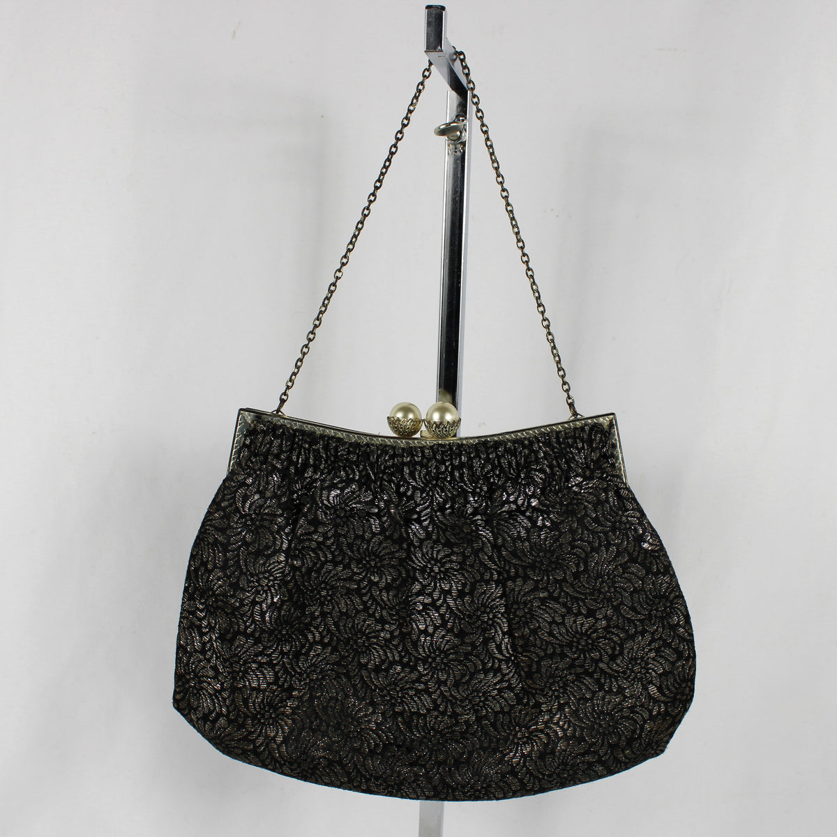 Vintage French Metallic Brocade Evening Bag – Made for Hudson's Bay Company