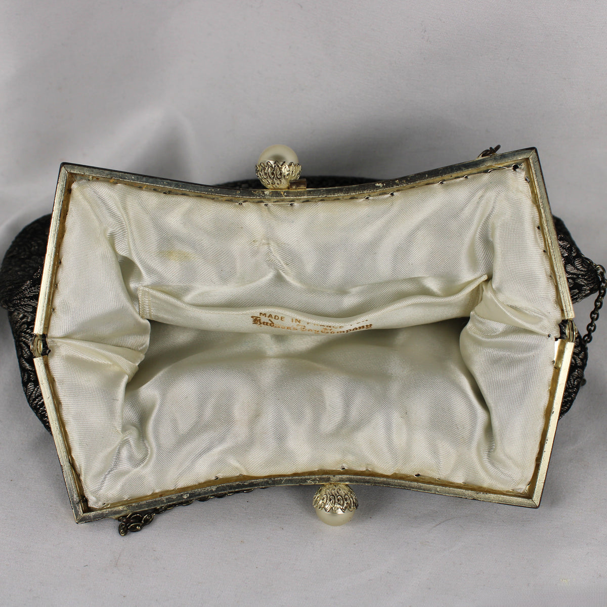 Vintage French Metallic Brocade Evening Bag – Made for Hudson's Bay Company