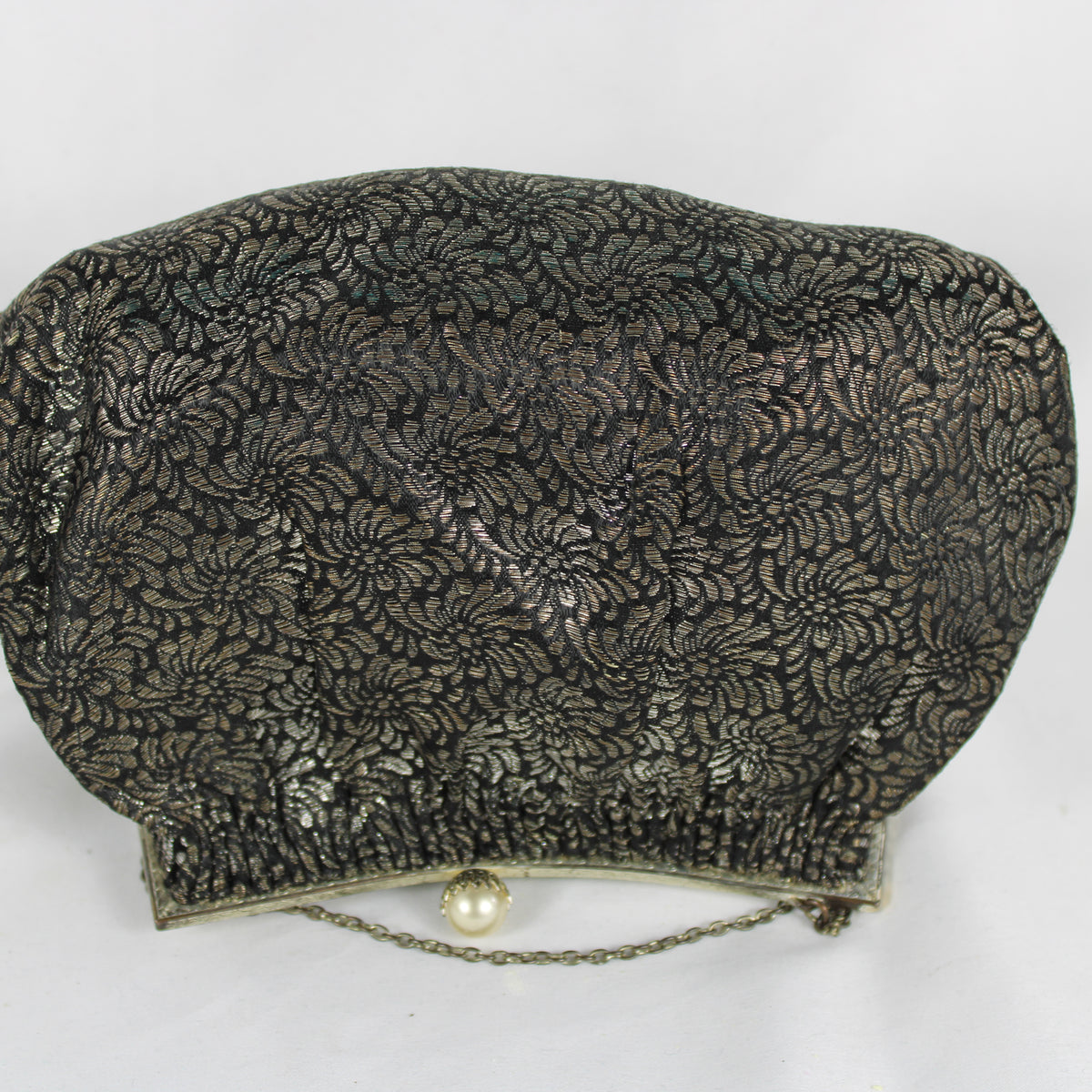 Vintage French Metallic Brocade Evening Bag – Made for Hudson's Bay Company