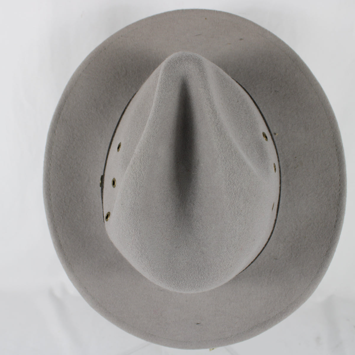 Fallen Broken Street The Ratatat Wool Felt Fedora Hat Grey Size M/L NWT