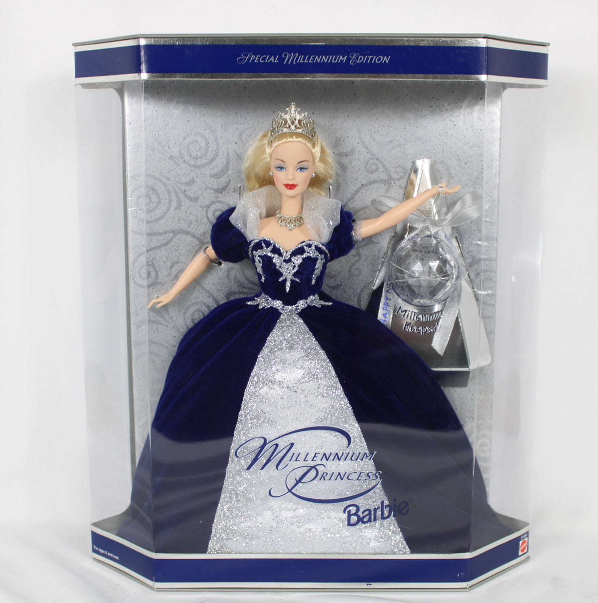 Vintage 1999 Mattel Millennium Princess Barbie Doll - NIB Special Millennium Edition (#24154)