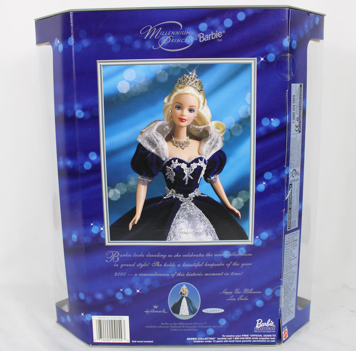 Vintage 1999 Mattel Millennium Princess Barbie Doll - NIB Special Millennium Edition (#24154)