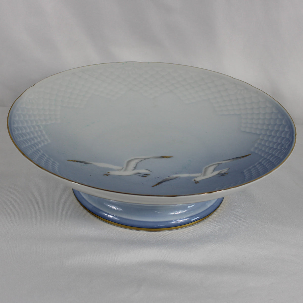 Bing & Grondahl Seagull Footed Porcelain Compote Bowl #206