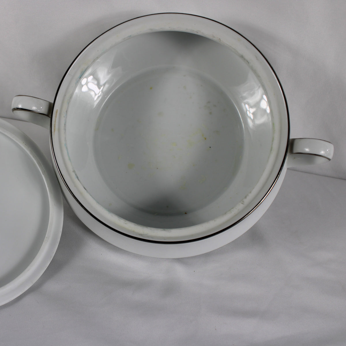 Noritake Legendary Crestwood Platinum 4166 Fine China Serving Pieces & Dinnerware Lot