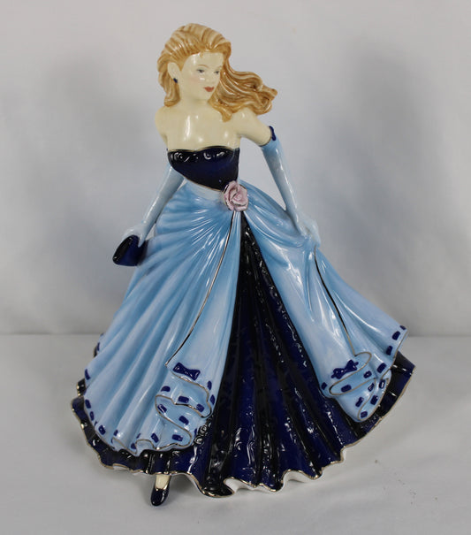 Royal Doulton Pretty Ladies "Best Wishes" Fine Bone China Figurine HN 5493