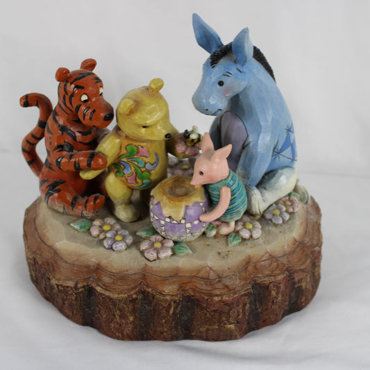 Disney Traditions Jim Shore Winnie the Pooh "You, Me, and A Hunny Bee" Figurine (4037502)