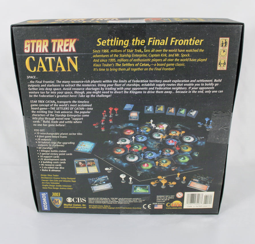 Star Trek Catan Strategy Board Game (Mayfair Games, 2012)