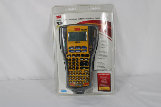 3M PL200 Handheld Industrial Label Maker Powered by DYMO Brand New Sealed