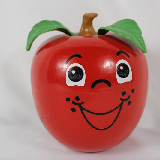 Vintage Fisher-Price Happy Apple Chime Toy (Model 435)