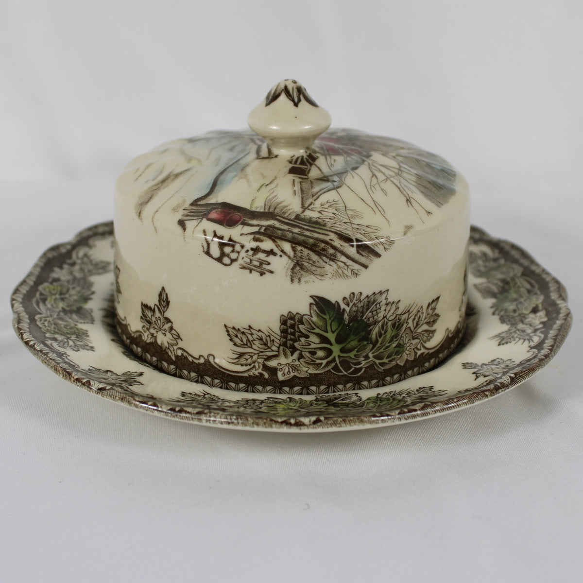 Johnson Brothers "The Friendly Village" Covered Cheese Dish – Sugar Maples