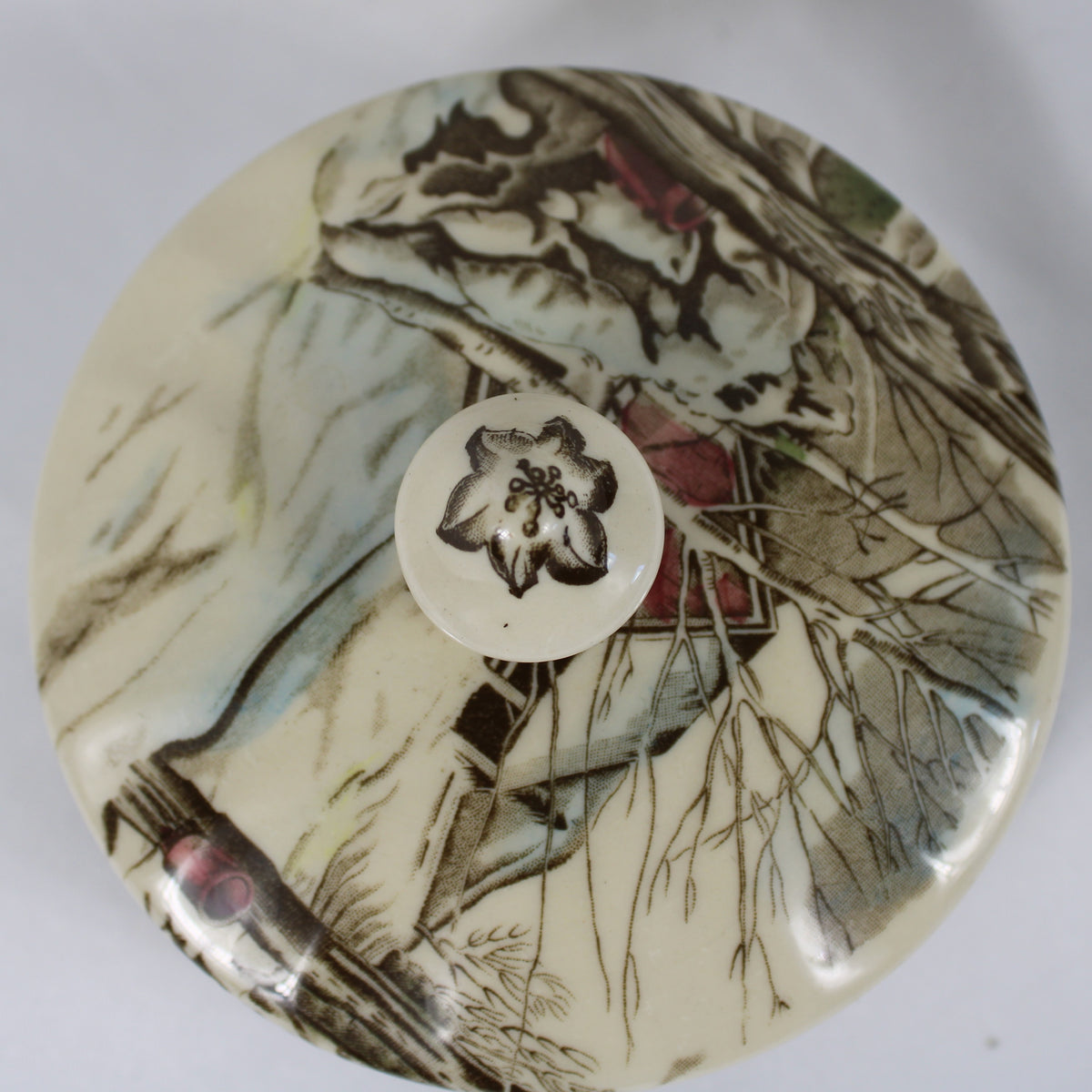 Johnson Brothers "The Friendly Village" Covered Cheese Dish – Sugar Maples