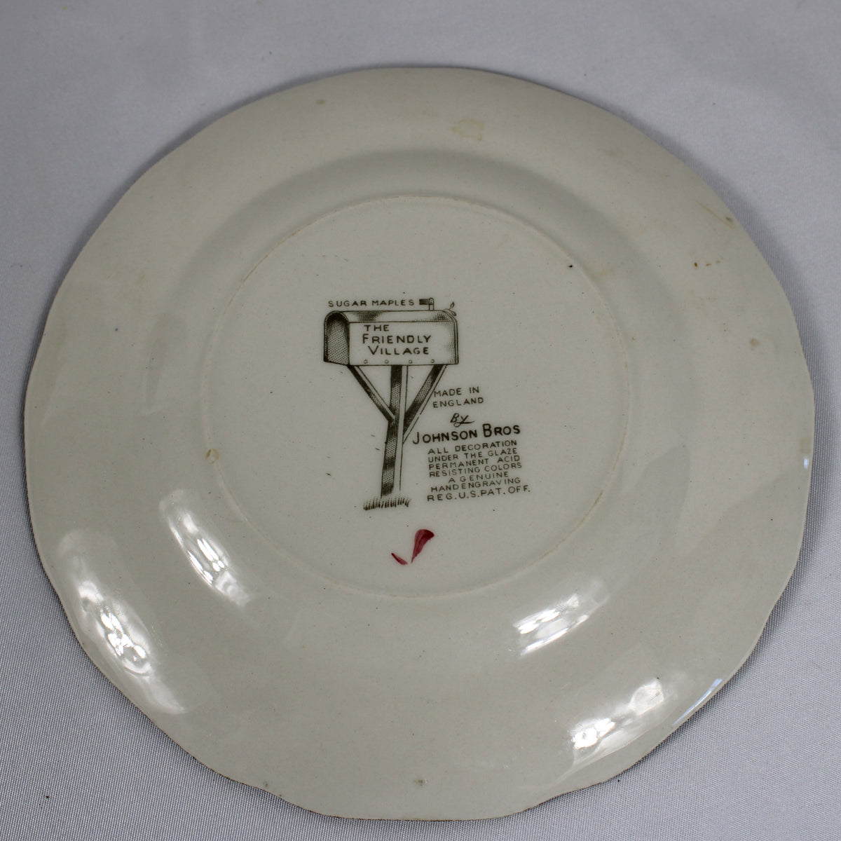 Johnson Brothers "The Friendly Village" Covered Cheese Dish – Sugar Maples