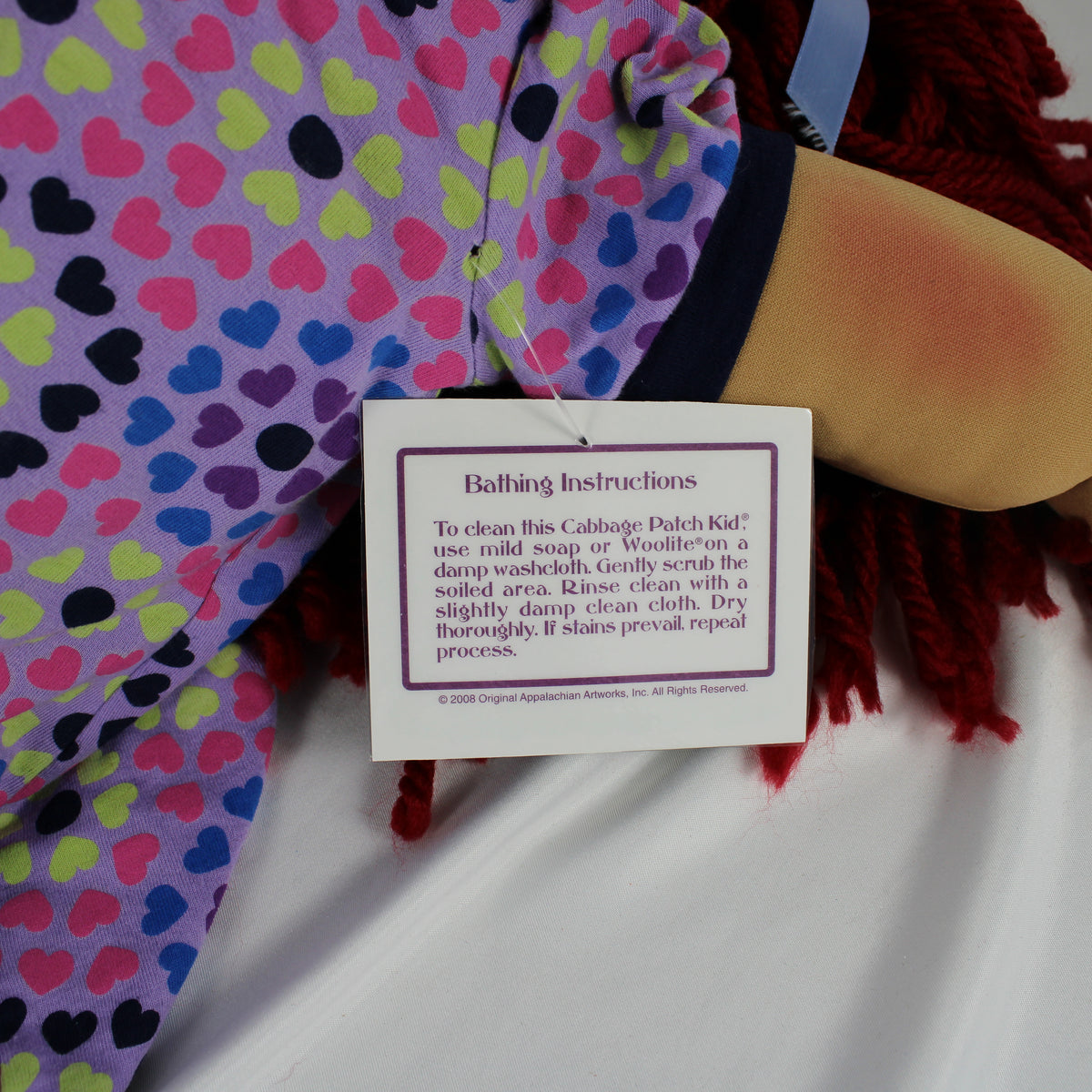 2007 Cabbage Patch Kids Limited Edition Raven Cliff Kid Soft Sculpture Doll - Teagan Jaye (Complete with Papers)