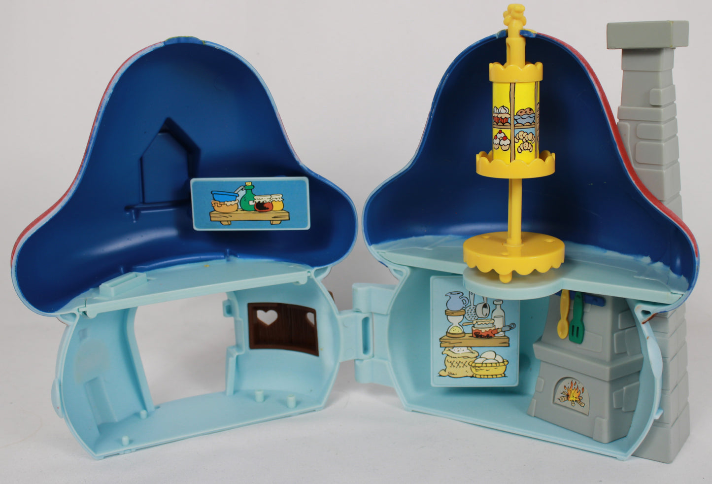 Smurfs Mushroom House Playset Collection (3 Houses and Figures)