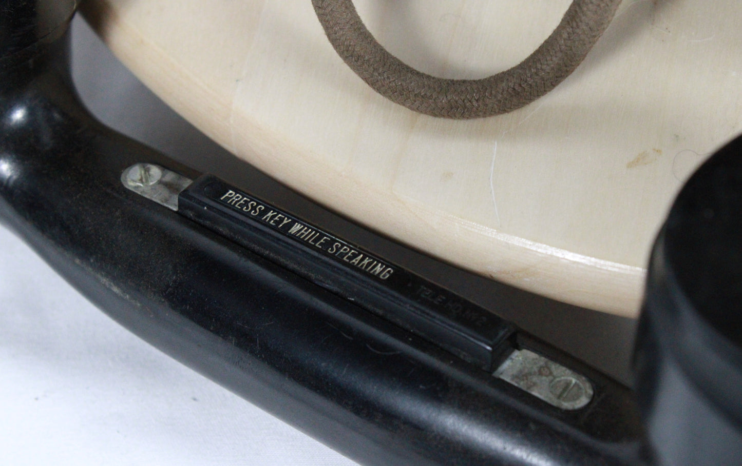 Vintage Military TA-312/PT Field Telephone with Canvas Carrying Case