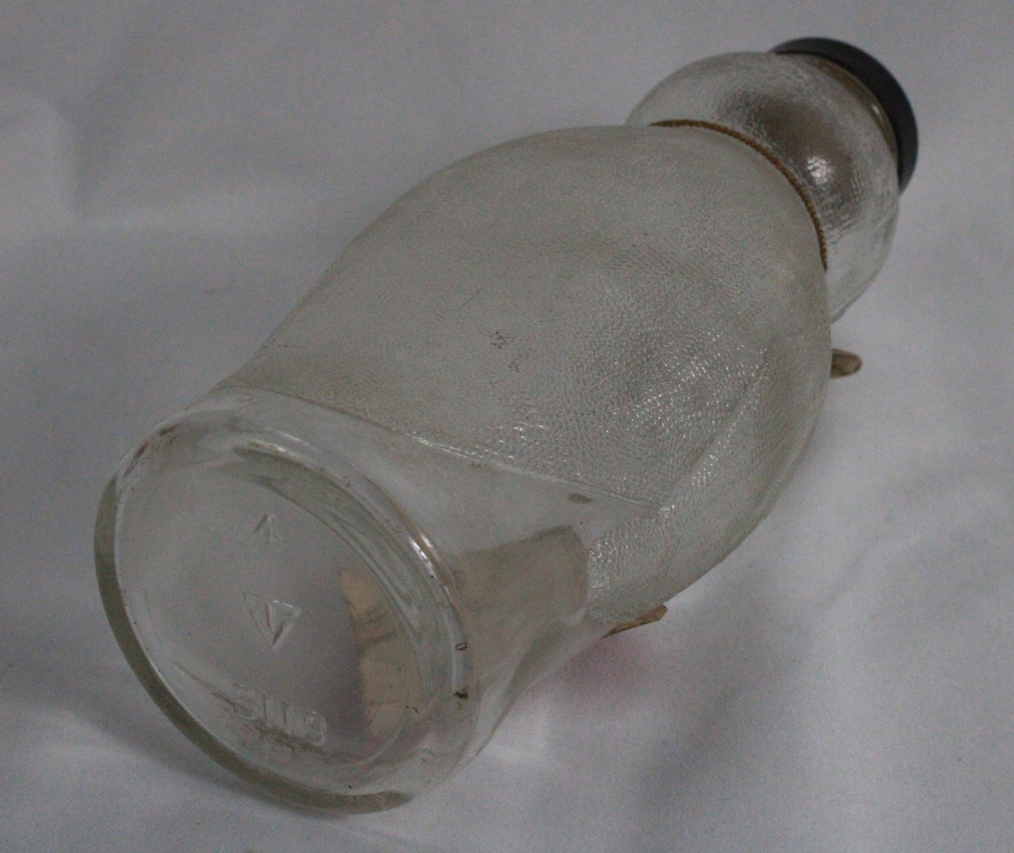 Vintage Perky Penguin Wave Set Glass Bottle with Original Label