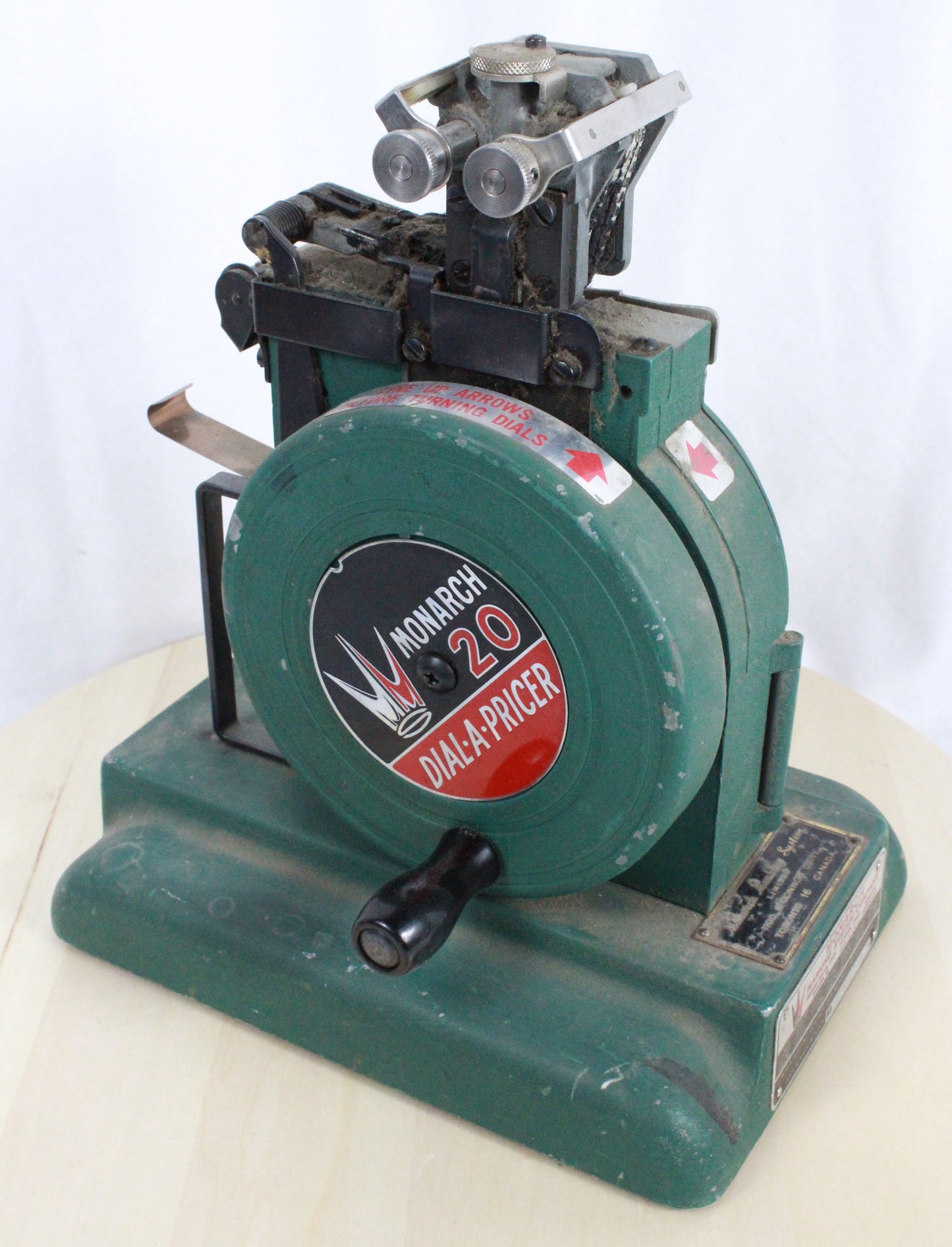 Vintage Monarch 20 Dial-A-Pricer Marking System