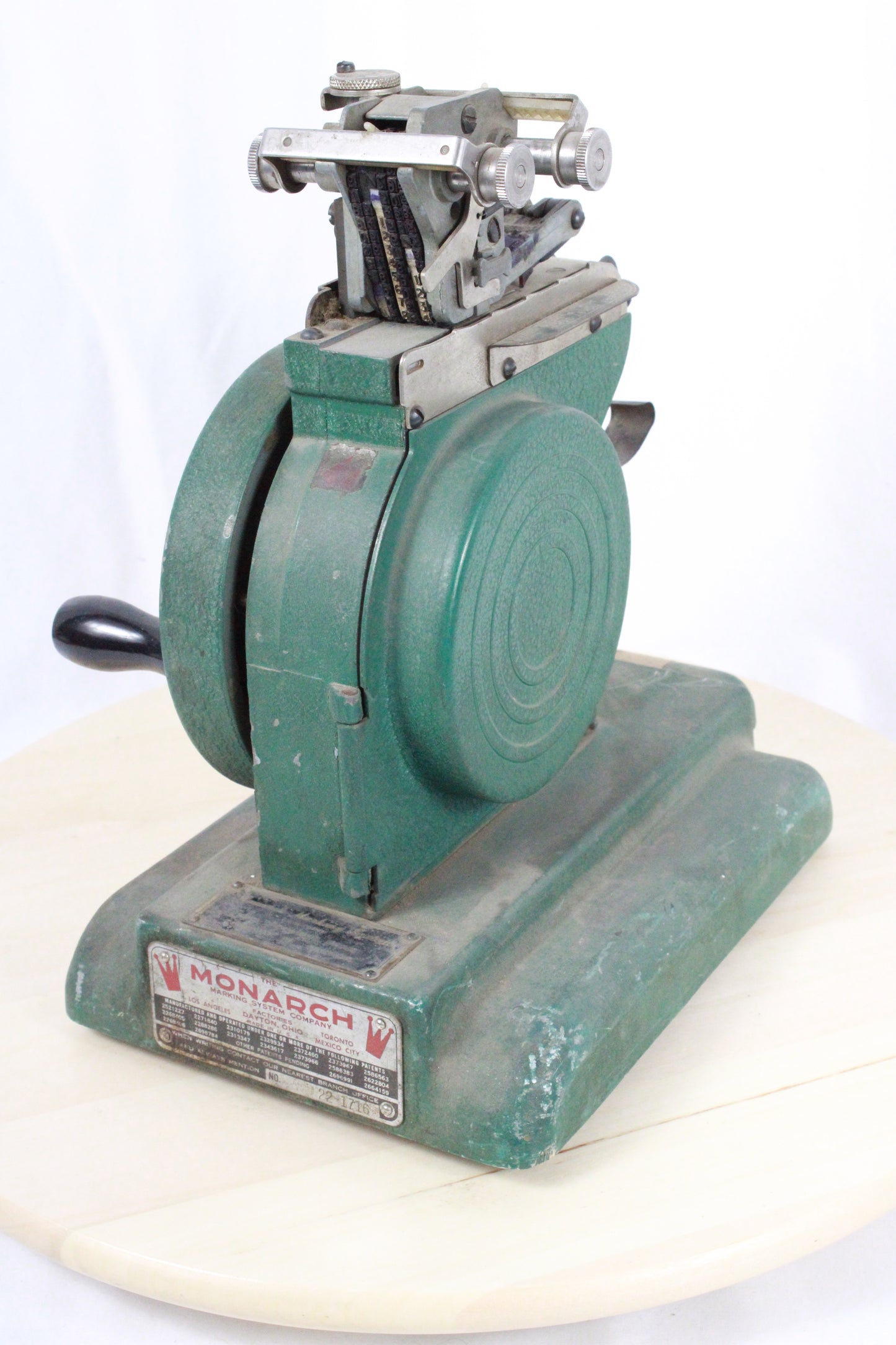 Vintage Monarch 22 Dial-A-Pricer Marking Machine