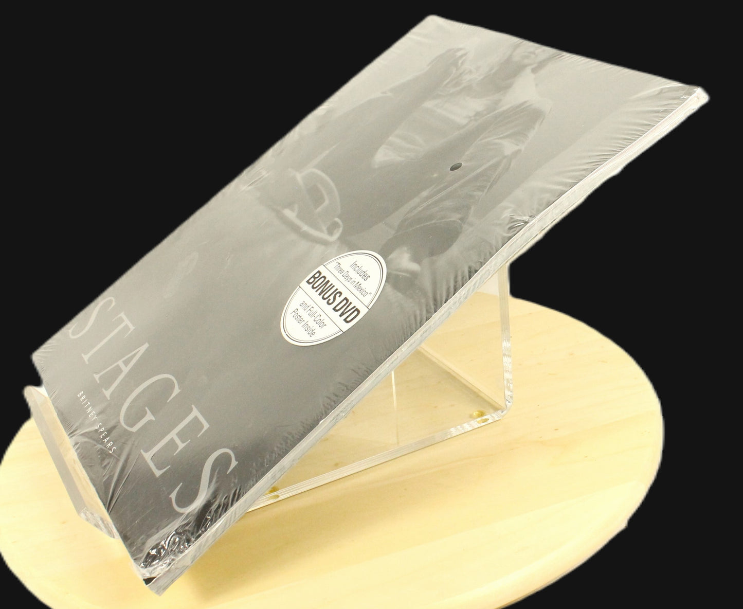 Britney Spears Stages Book Concert Photo Album, Color Poster, and DVD