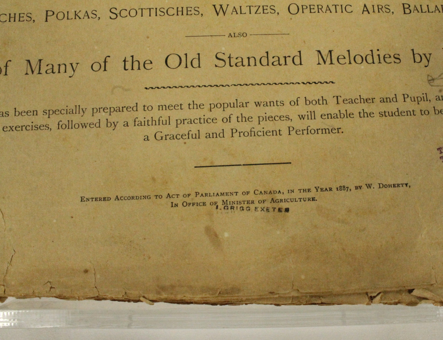 Antique Organ Book