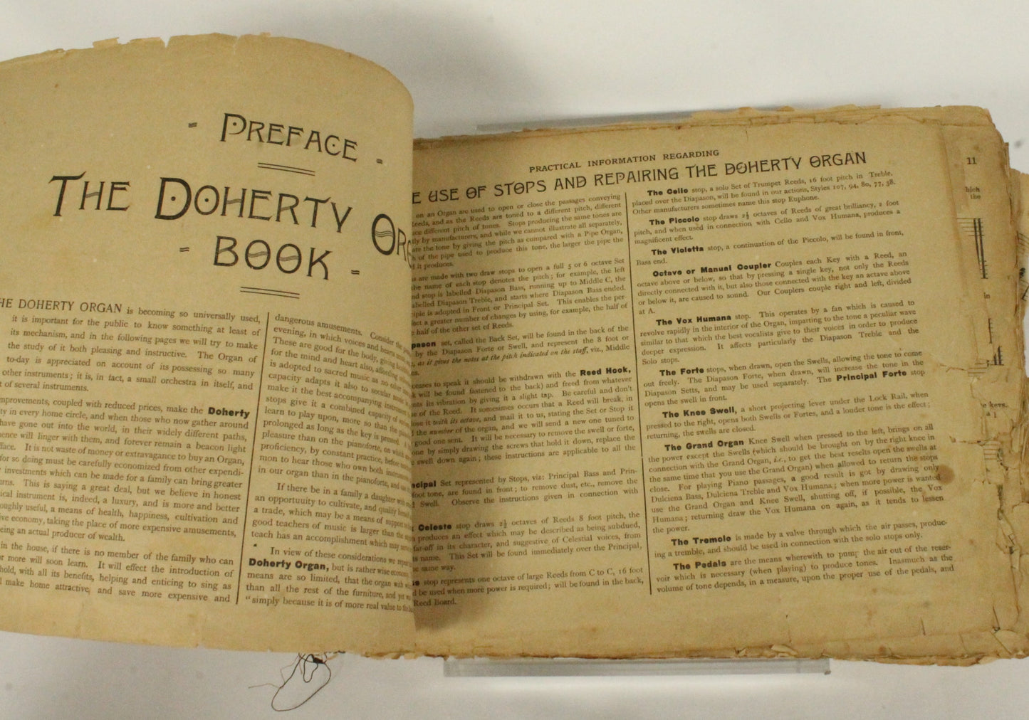 Antique Organ Book