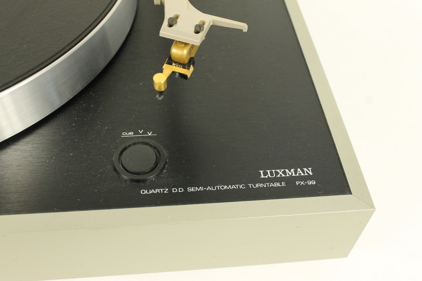 Luxman DD Semi Automatic PX-99 Turntable with clear Plastic Case