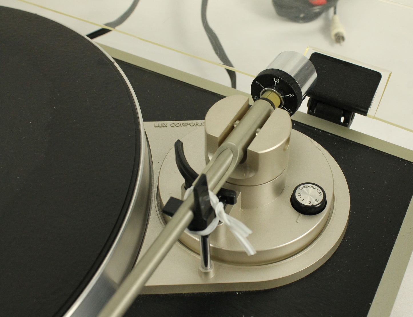 Luxman DD Semi Automatic PX-99 Turntable with clear Plastic Case