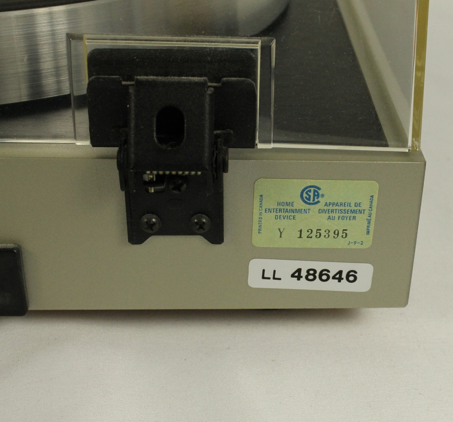Luxman DD Semi Automatic PX-99 Turntable with clear Plastic Case