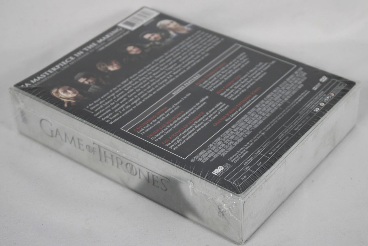 Game of Thrones: The Complete Third Season DVD - New Factory Sealed 5-Disc Set