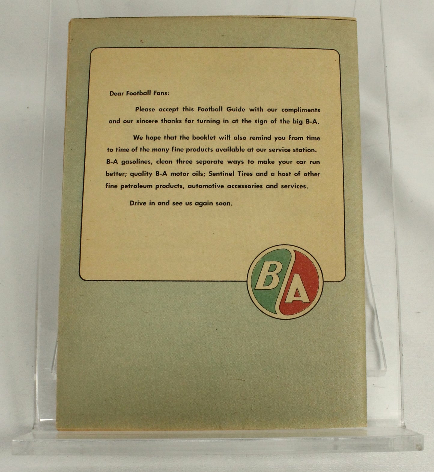 Bud Grant 1963 Football Guide - Winnipeg Blue Bombers Coach & NFL Hall of Famer - Original CFL Collectible