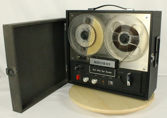 Holiday Reel to Reel Tape Recorder Player