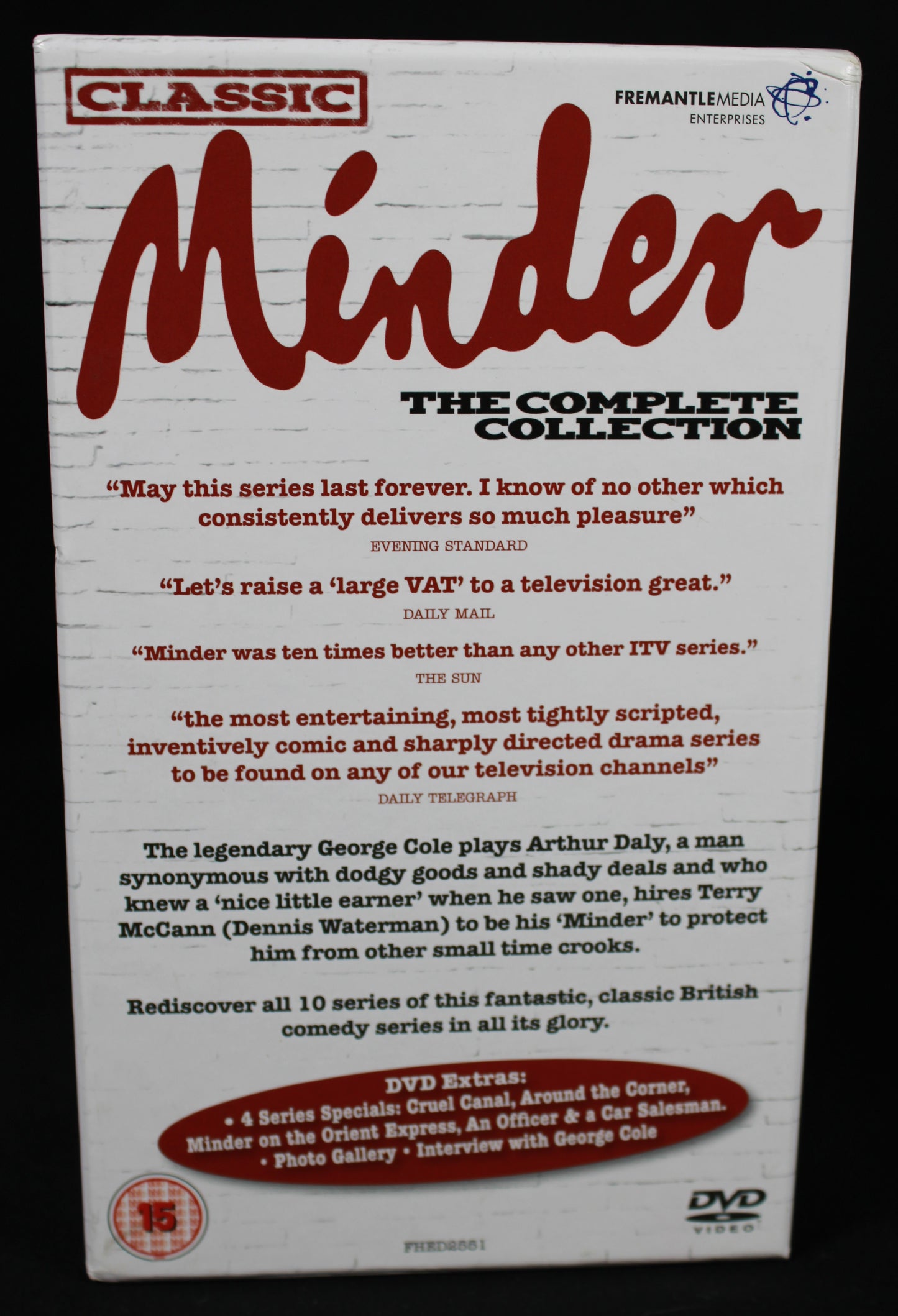 Classic Minder: The Complete Collection DVD Box Set - 33 Discs