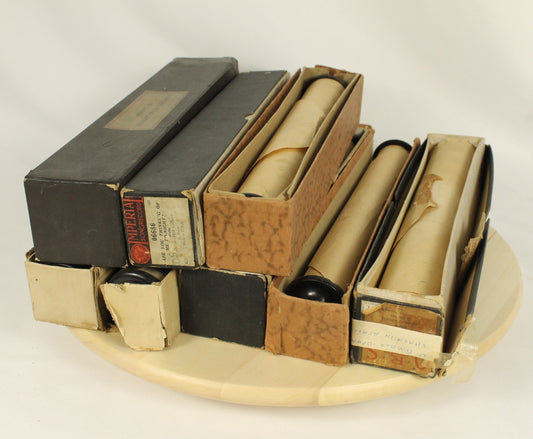 Eight Assorted Player Piano Rolls